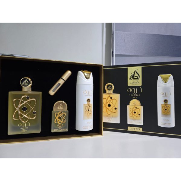 Pack Tharwah Gold Estuche Regalo - Lattafa Pride