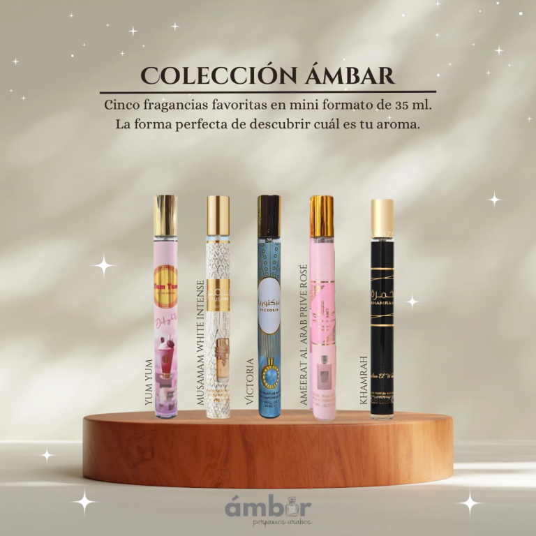 Colección Ámbar - Discovery Set de Perfumes Árabes 35 ml.